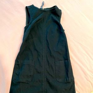 Boden summer dress with pockets (black canvas)